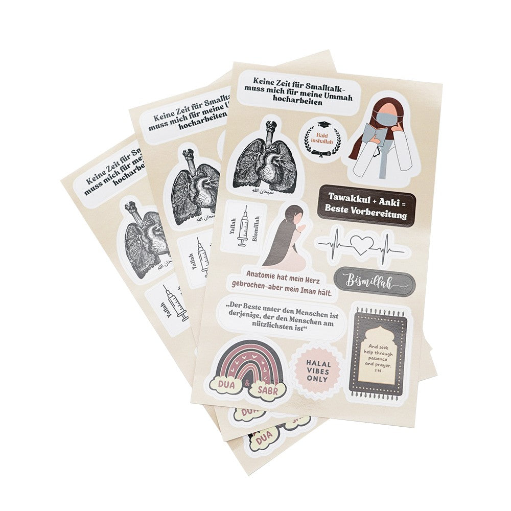 Hijabi Stickerseite