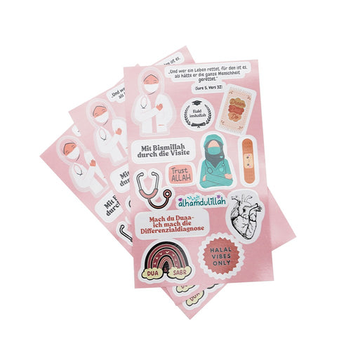 Hijabi Stickerseite