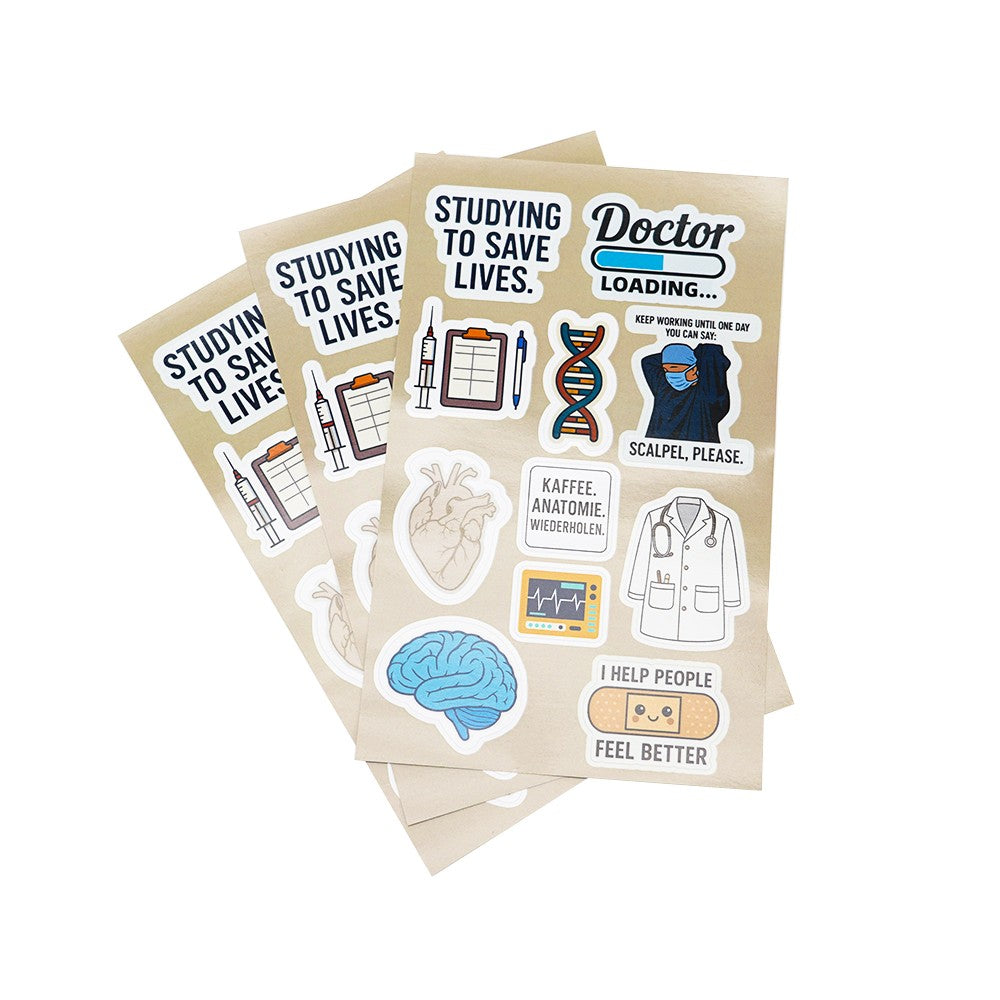 Medical Vibes Stickerseite